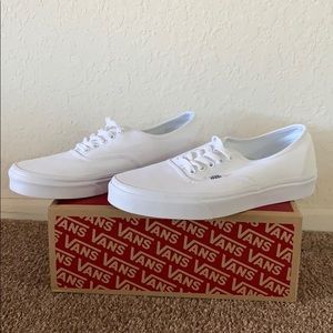 Vans Authentic Classic Skate Shoe - True White